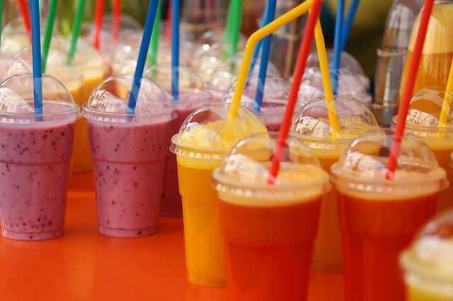 Smoothies with a bendy plastic straw could be harming the planet.