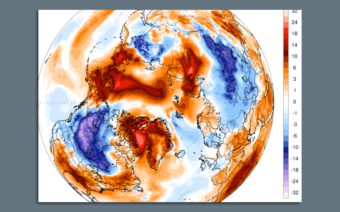 Astonishing Arctic temperature records
